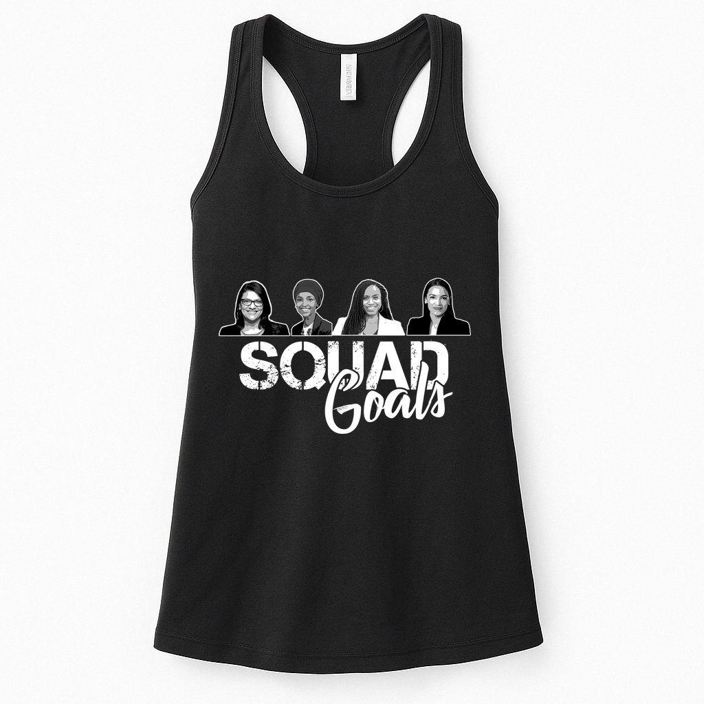 Squad Goals Tlaib Ocasio Cortez Pressley House Womens Tank Top
