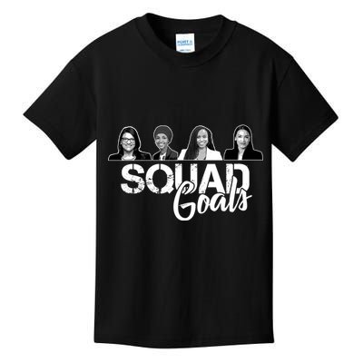 Squad Goals Tlaib Ocasio Cortez Pressley House Kids T-Shirt