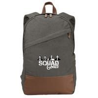 Squad Goals Tlaib Ocasio Cortez Pressley House Cotton Canvas Backpack