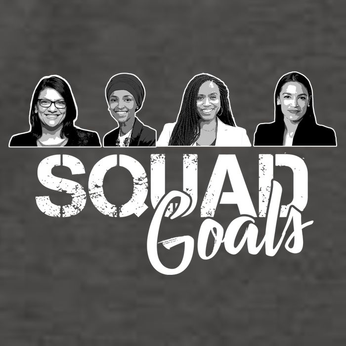 Squad Goals Tlaib Ocasio Cortez Pressley House Vector Backpack