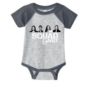 Squad Goals Tlaib Ocasio Cortez Pressley House Infant Baby Jersey Bodysuit