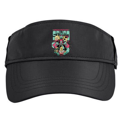 Squad Superhero Space Potato Adult Drive Performance Visor
