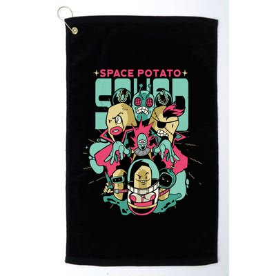 Squad Superhero Space Potato Golf Towel