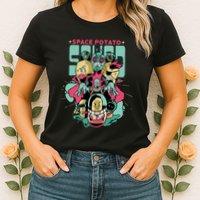 Squad Superhero Space Potato Womens T-Shirt