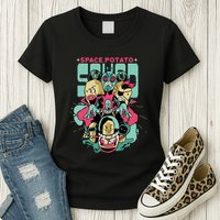 Squad Superhero Space Potato Womens T-Shirt
