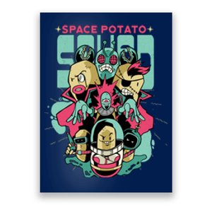 Squad Superhero Space Potato Poster