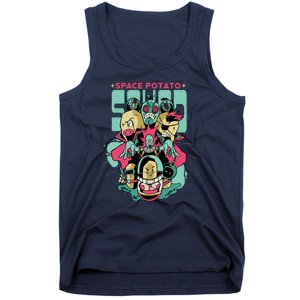 Squad Superhero Space Potato Tank Top