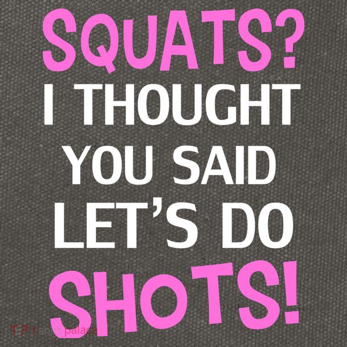 Squats? I Thought You Said Shots! Cotton Canvas Backpack