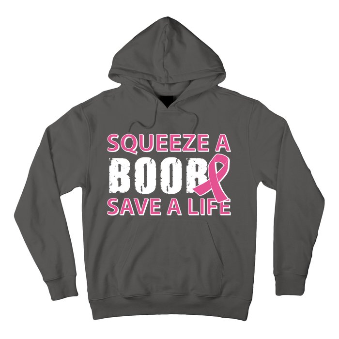 Squeeze A Boob Save A Life Hoodie