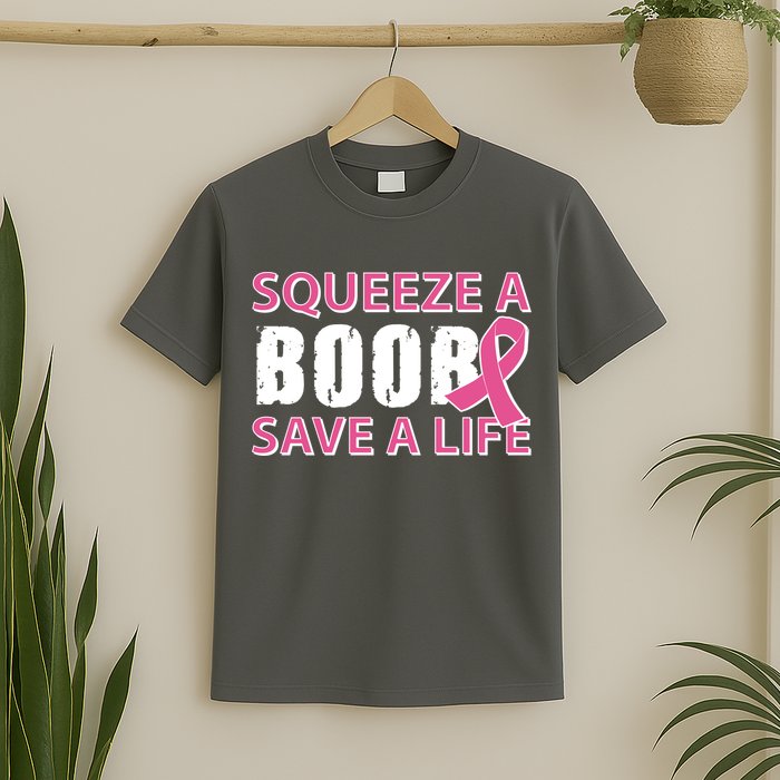 Squeeze A Boob Save A Life T-Shirt