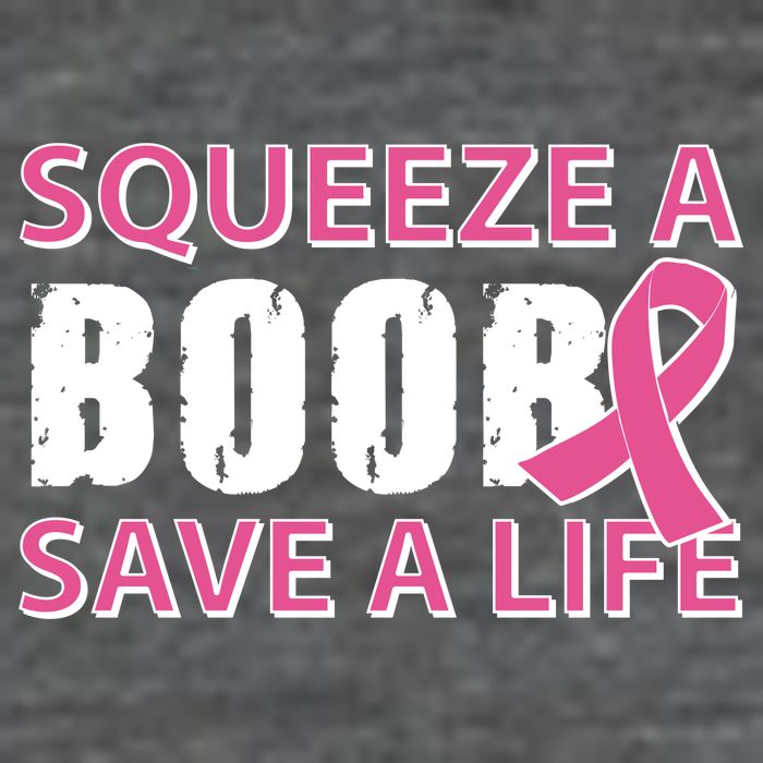 Squeeze A Boob Save A Life 7-Panel Snapback Hat