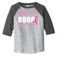 Squeeze A Boob Save A Life Toddler Fine Jersey T-Shirt