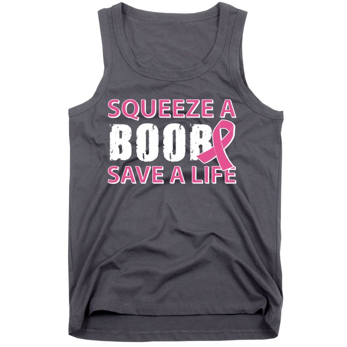 Squeeze A Boob Save A Life Tank Top