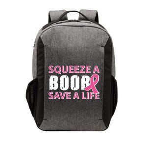 Squeeze A Boob Save A Life Vector Backpack