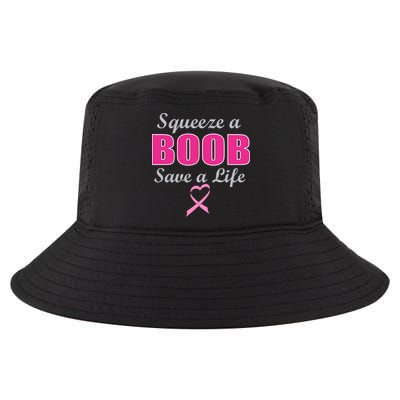 Squeeze A Boob Save A Life Breast Cancer Cool Comfort Performance Bucket Hat