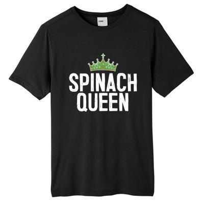 Spinach Queen Vegan Vegetable Lover Gift Tall Fusion ChromaSoft Performance T-Shirt