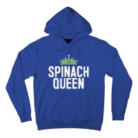 Spinach Queen Vegan Vegetable Lover Gift Hoodie