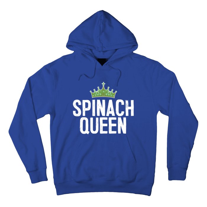 Spinach Queen Vegan Vegetable Lover Gift Hoodie