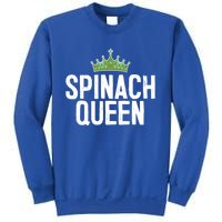 Spinach Queen Vegan Vegetable Lover Gift Sweatshirt