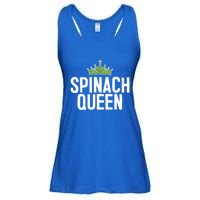 Spinach Queen Vegan Vegetable Lover Gift Ladies Essential Flowy Tank