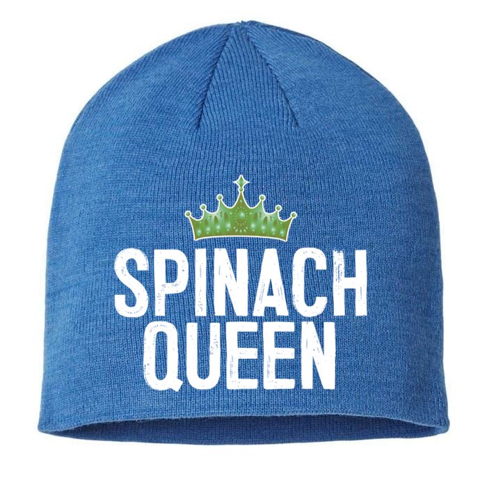 Spinach Queen Vegan Vegetable Lover Gift Sustainable Beanie