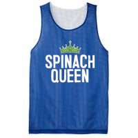 Spinach Queen Vegan Vegetable Lover Gift Mesh Reversible Basketball Jersey Tank