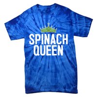 Spinach Queen Vegan Vegetable Lover Gift Tie-Dye T-Shirt