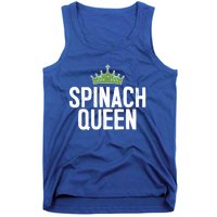 Spinach Queen Vegan Vegetable Lover Gift Tank Top