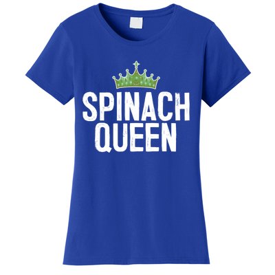 Spinach Queen Vegan Vegetable Lover Gift Women's T-Shirt