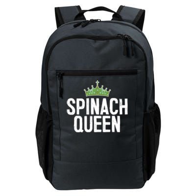 Spinach Queen Vegan Vegetable Lover Gift Daily Commute Backpack