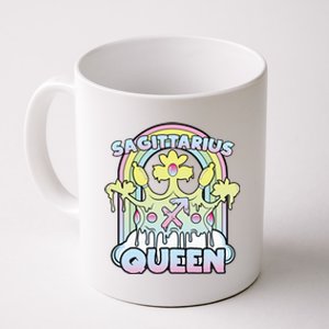 Sagittarius Queen Zodiac Sign With Crown Kawaii Pastel Goth Cool Gift Coffee Mug