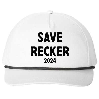 Save Recker 2024 Snapback Five-Panel Rope Hat