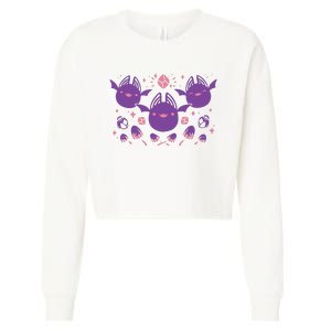 Slime Rancher 2 Batty Buddies Cropped Pullover Crew