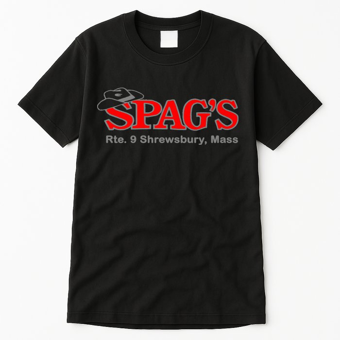 SPAG'S Rte 9 Shrewsbury Massachusetts Nostalgia Vintage Tall T-Shirt