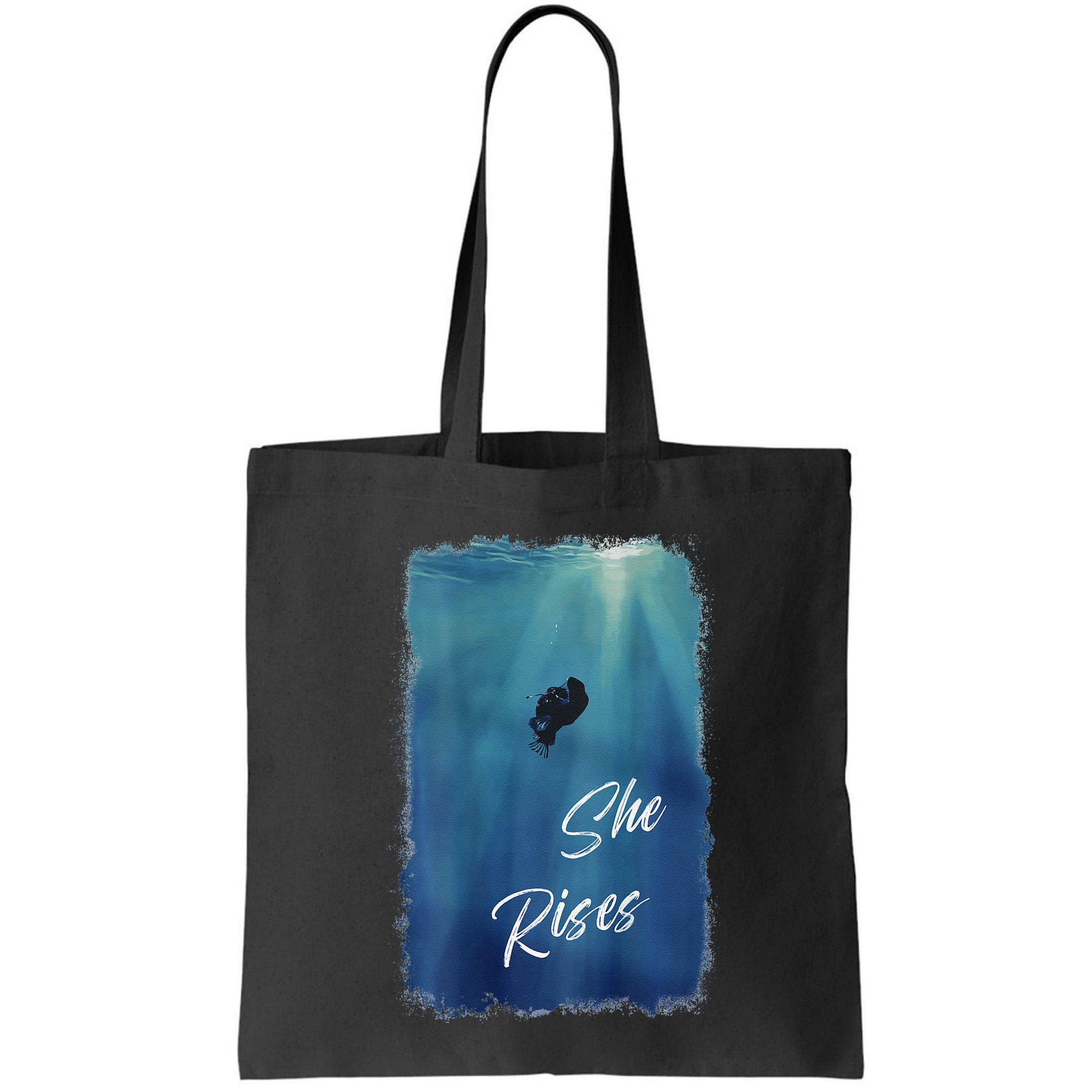 She Rises Anglerfish Angler Fish .Png Bag