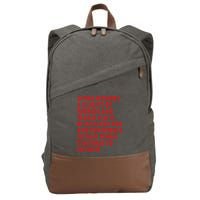 Satire Requires A Clarity Of Purpose And Target Cotton Canvas Backpack