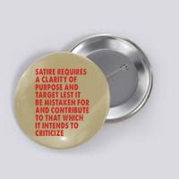 Satire Requires A Clarity Of Purpose And Target Button