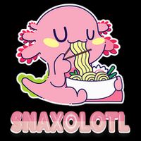 Snaxolotl Ramen Axolotl Kawaii Fish Cooling Performance Crew T-Shirt