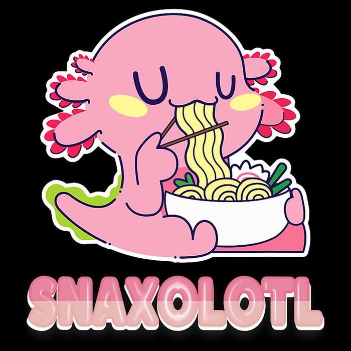 Snaxolotl Ramen Axolotl Kawaii Fish Cooling Performance Crew T-Shirt