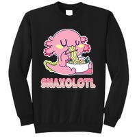 Snaxolotl Ramen Axolotl Kawaii Fish Sweatshirt