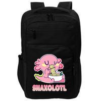 Snaxolotl Ramen Axolotl Kawaii Fish Impact Tech Backpack