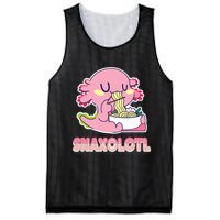 Snaxolotl Ramen Axolotl Kawaii Fish Mesh Reversible Basketball Jersey Tank