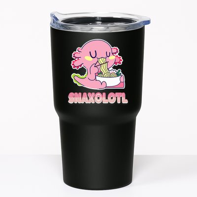 Snaxolotl Ramen Axolotl Kawaii Fish Tumbler