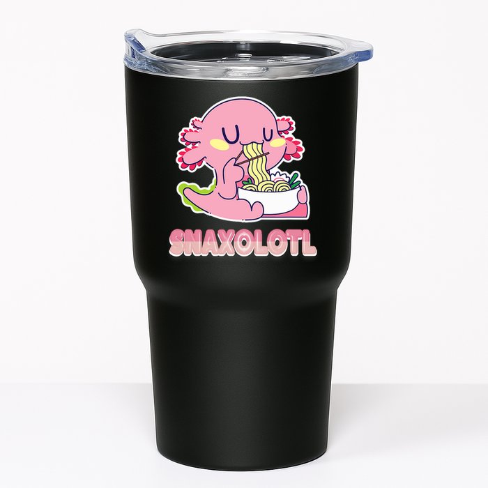 Snaxolotl Ramen Axolotl Kawaii Fish Tumbler