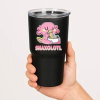 Snaxolotl Ramen Axolotl Kawaii Fish Tumbler