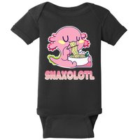 Snaxolotl Ramen Axolotl Kawaii Fish Baby Bodysuit