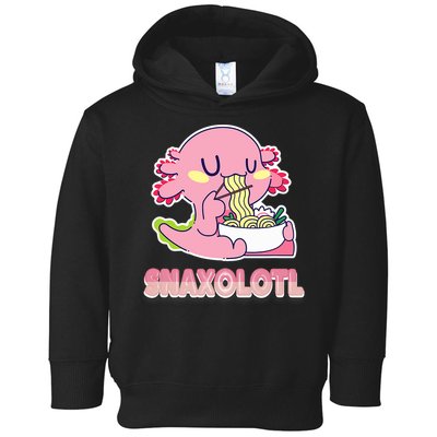 Snaxolotl Ramen Axolotl Kawaii Fish Toddler Hoodie