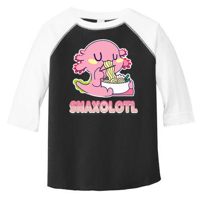 Snaxolotl Ramen Axolotl Kawaii Fish Toddler Fine Jersey T-Shirt