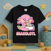 Snaxolotl Ramen Axolotl Kawaii Fish Toddler T-Shirt