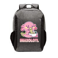 Snaxolotl Ramen Axolotl Kawaii Fish Vector Backpack